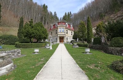 Historische Villa kaufen 72574 Bad Urach, Baden-Württemberg:  Frontalansicht