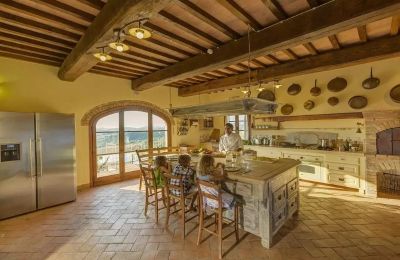 Historische Villa kaufen Montaione, Toskana:  Küche