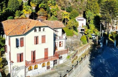 Historische Villa kaufen 28010 Nebbiuno, Alto Vergante, Piemont:  Außenansicht