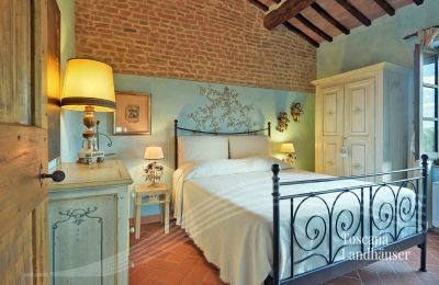 Landhuis te koop Asciano, Toscane:  RIF 2992 Schlafzimmer 1
