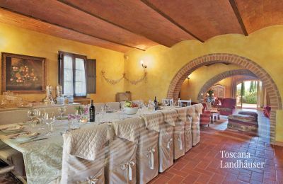 Landhuis te koop Asciano, Toscane:  RIF 2992 Esszimmer