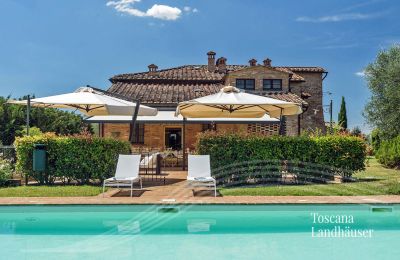 Landhuis te koop Asciano, Toscane:  RIF 2992 Haus und Pool