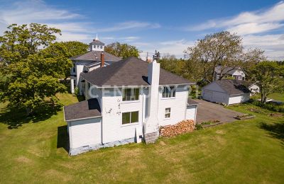 Historische Villa kaufen Yarmouth, Beaver River Road 56, Nouvelle-Écosse:  Südansicht