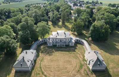 Schloss kaufen Dołhobyczów, Parkowa 1, Woiwodschaft Lublin:  Drohne