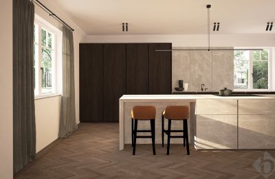 Historische Villa kaufen 5020 Salzburg, , ©Steininger: Rendering Küche