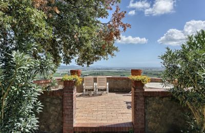 Historische Villa kaufen Campiglia Marittima, Toskana:  Aussicht