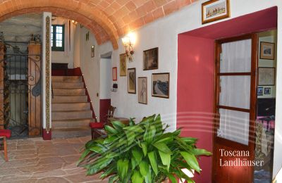 Landhaus kaufen Gaiole in Chianti, Toskana:  RIF 3003 Eingangsbereich
