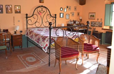 Landhaus kaufen Gaiole in Chianti, Toskana:  RIF 3003 Schlafzimmer 1