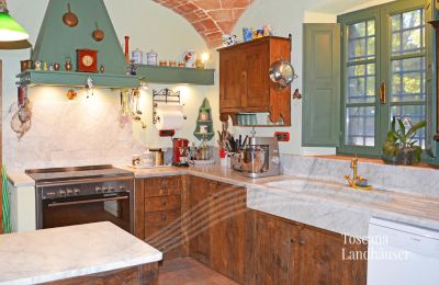 Landhaus kaufen Gaiole in Chianti, Toskana:  RIF 3003 Küche