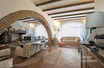 Bauernhaus kaufen Sarteano, Toskana:  RIF 3009 Wohn- Essbereich