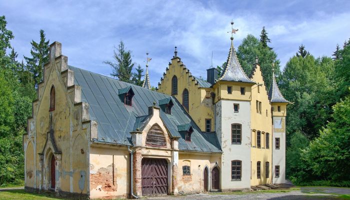 Slott till salu Mariánské Lázně, Karlovarský kraj,  Tjeckien
