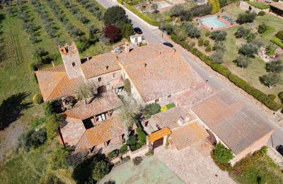 Landhus til salg Platja d'Aro, Catalonien, Dronefoto