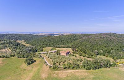Bauernhaus kaufen Asciano, Toskana:  RIF 2982 Panoramalage