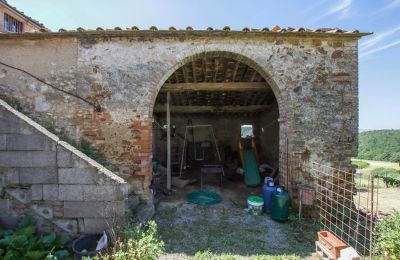 Bauernhaus kaufen Asciano, Toskana:  RIF 2982 Blick auf NG