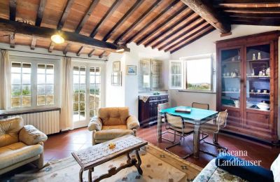 Landhus købe Monte San Savino, Toscana:  RIF 3008 Wohnbereich oben mit Zugang Terrasse