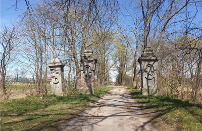 Historisk park købe Dębe Wielkie, Ruda, województwo mazowieckie:  Indkørsel
