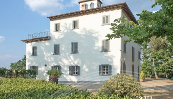 Historisk villa købe Arezzo, Toscana,  Italien