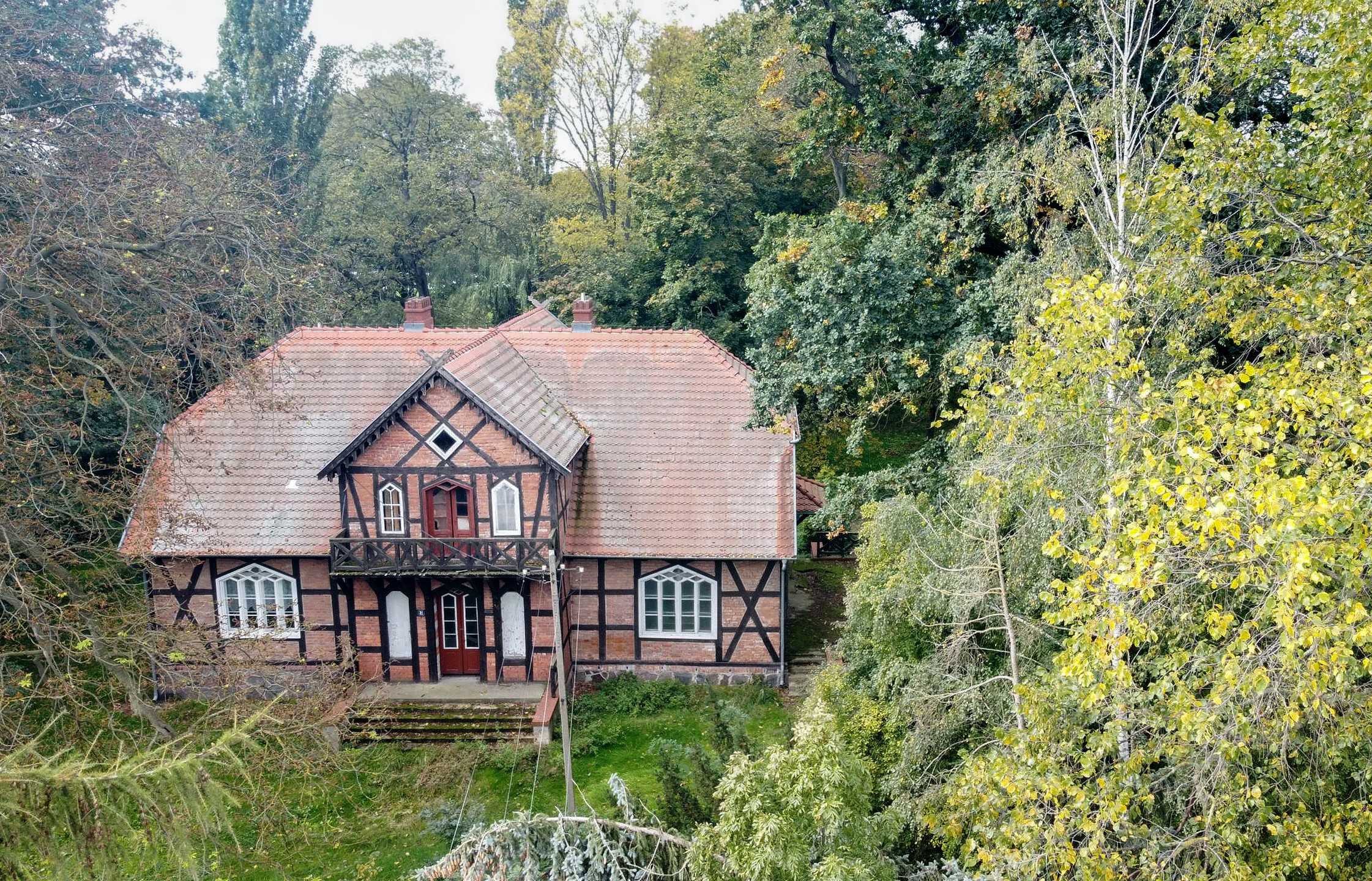 Fotos Kleines Fachwerk-Gutshaus bei Leszno