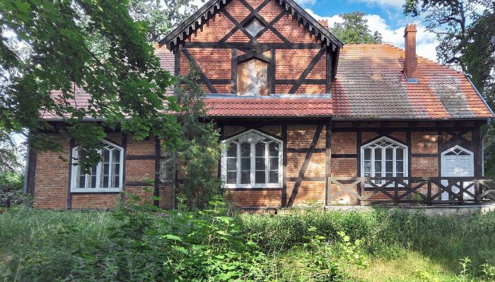 Kleines Fachwerk-Gutshaus bei Leszno