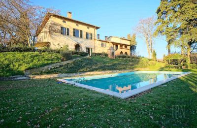 Historisk villa til salg Città di Castello, Umbria, Pool