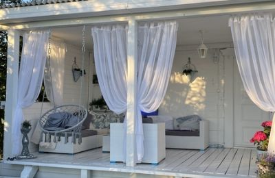 Herregård til salg Lichnowy, województwo pomorskie, Terrasse