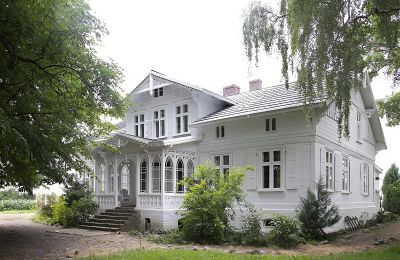 Charakterimmobilien, Seltenes Gutshaus in Holzbauweise bei Malbork/Marienburg, Pommern
