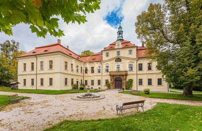 Slott till salu Mirošov, Zámek Mirošov, Plzeňský kraj:  Trädgård