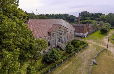 Schloss kaufen Przybysław, Westpommern:  Zufahrt