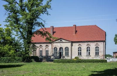 Schloss kaufen Przybysław, Westpommern:  Rückansicht