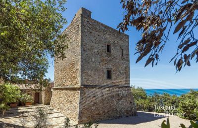 Historische toren te koop Talamone, Toscane:  