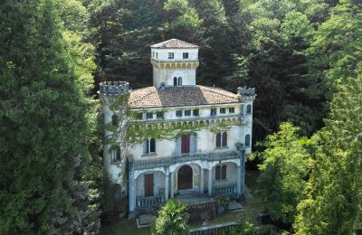 Historisk villa til salg 28838 Stresa, Via Giuseppe Mazzini, Piemonte, Dronefoto