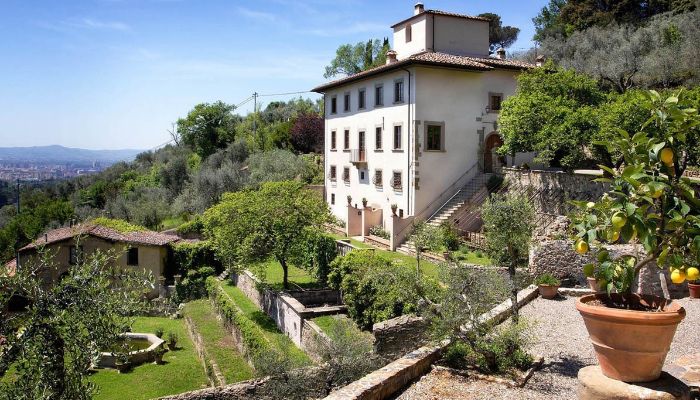Historisk villa købe Firenze, Toscana,  Italien