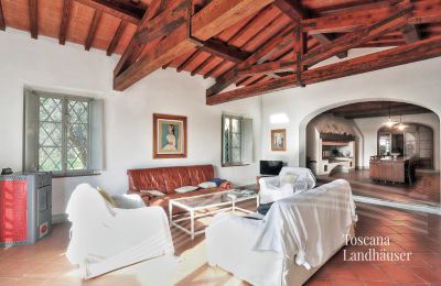 Landhuis te koop Castagneto Carducci, Toscane:  RIF 3057 Wohn- Essbereich