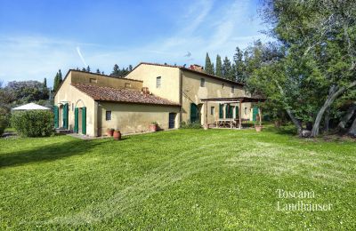 Landhuis te koop Castagneto Carducci, Toscane:  RIF 3057 Blick auf Landhaus