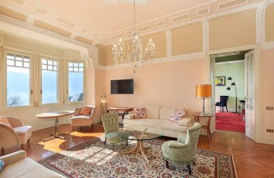 Historische Villa kaufen Verbano-Cusio-Ossola, Suna, Piemont, Wohnzimmer