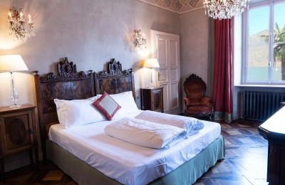 Historisk villa købe Cannobio, Piemonte:  Soveværelse