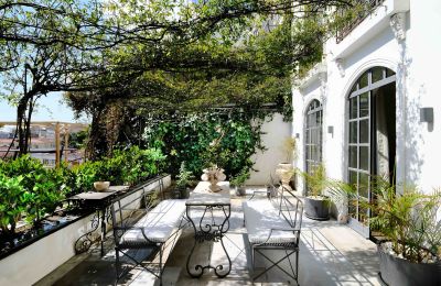 Historische Villa kaufen İstanbul, Tom Tom, Nur-i Ziya Sokak, Terrasse