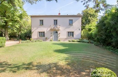 Historische Villa kaufen Foiano della Chiana, Toskana:  Außenansicht