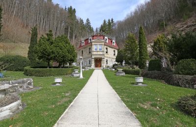 Historische villa te koop 72574 Bad Urach, Baden-Württemberg:  Frontalansicht