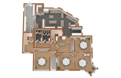 Historisk villa till salu 72574 Bad Urach, Baden-Württemberg, Grundriss EG