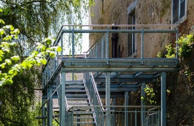 Slott til salg 91792 Ellingen, An der Vogtei 2, Bayern, Rückseite, großer Balkon