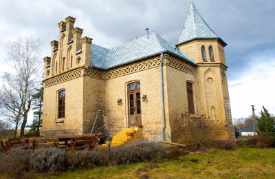 Historische Villa kaufen Chmielniki, Kujawien-Pommern:  Rückansicht