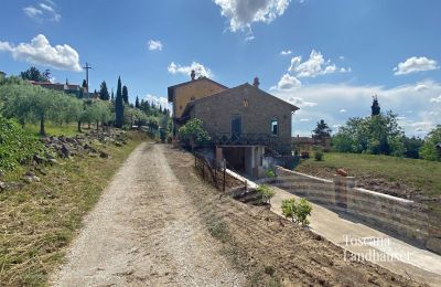 Landhuis te koop Cortona, Toscane:  RIF 3085 Zufahrt