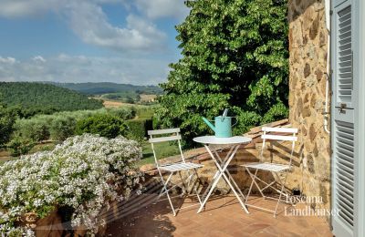 Landhus købe Manciano, Toscana:  RIF 3084 Balkon