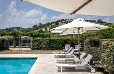 Landhus købe Manciano, Toscana:  RIF 3084 Liegemöglichkeit am Pool