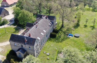 Herregård til salg Mecklenburg-Vorpommern,, Dronefoto