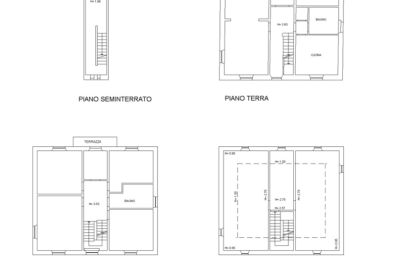 Immobilie Lucca, Grundriss 1