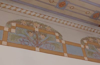 Historisk villa til salg Lucca, Toscana, affresco