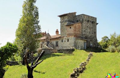 Vastgoed, Kasteel in Umbrië bij Todi op een gedroomde panoramische locatie