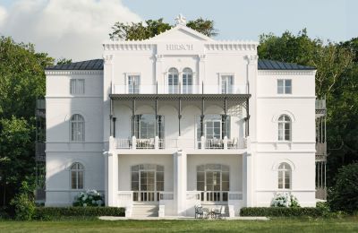 Schlosswohnung kaufen 18209 Ostseeheilbad Heiligendamm, Prof.-Dr.-Vogel-Str. 12, Mecklenburg-Vorpommern:  Villa Hirsch Ansicht aus Nord final